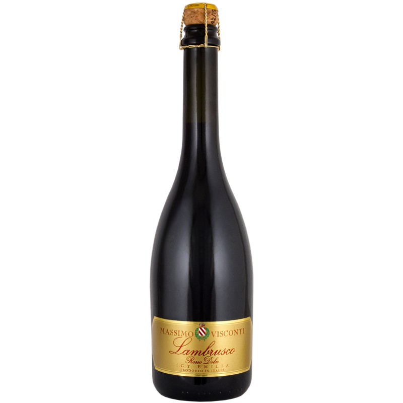 Вино игристое Ламбруско Массимо Висконти бел.сл 0,75 L (Италия)