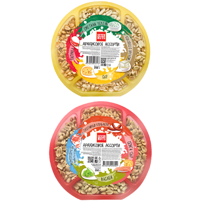 Набор к пиву "Арахисовое ассорти" 250 гр