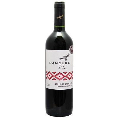 ВИНО МАНКУРА КАБЕРНЕ СОВИНЬОН кр.сух 0,7 (Чили)